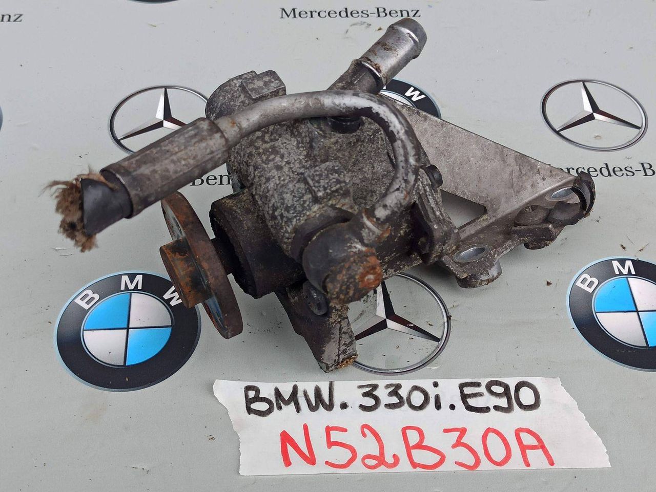насос гидроусилителя руля BMW 3 серия E90/E91 [рестайлинг] 2008, 3.0 л., N52 B30 A, бензин
