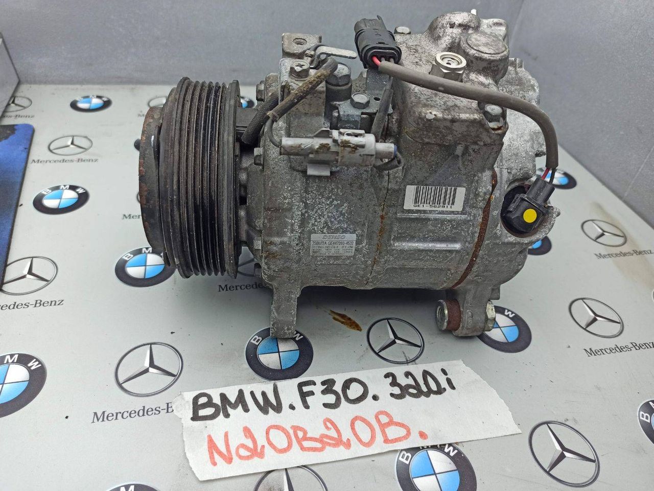 компрессор кондиционера BMW 3 серия F30/F31/F34 2014, 2.0 л., N20 B20 B, бензин, 9216466