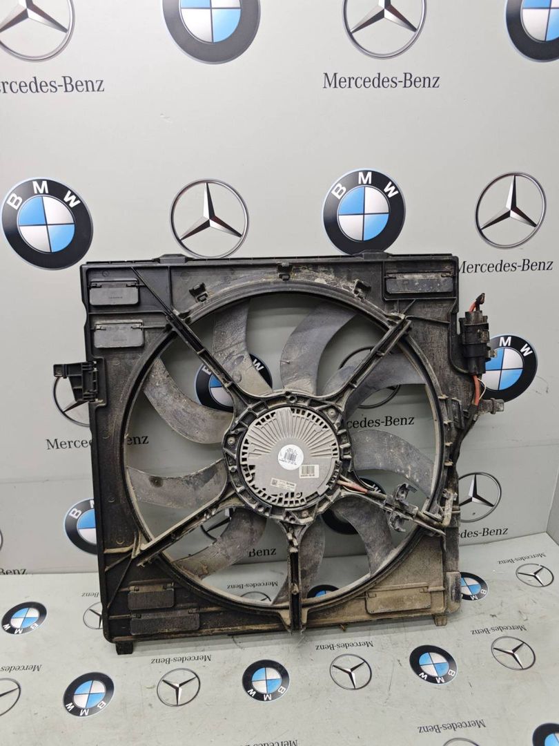 вентилятор радиатора BMW X6 E71 [рестайлинг] 2013, 4.4 л., N63 B44 A, бензин, 7603565, 7594609