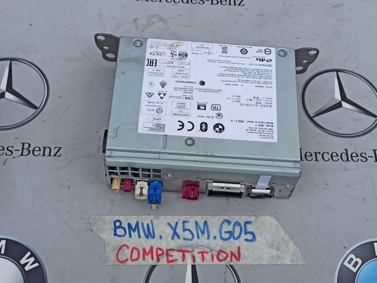 навигация BMW X5 M F95 2021, 4.4 л., бензин, полный привод, 5A5B486