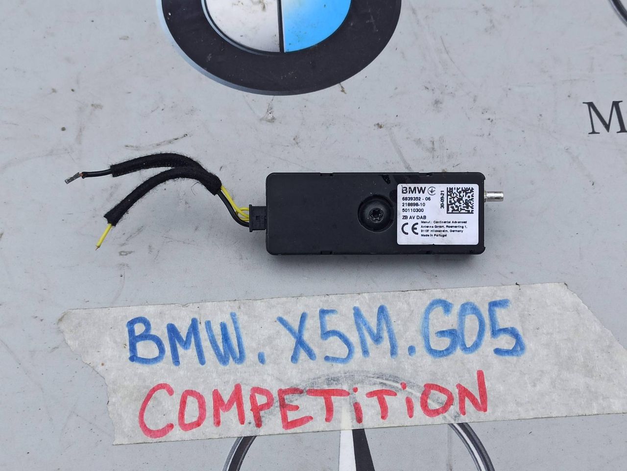 антенна BMW X5 M F95 2021, 4.4 л., бензин, полный привод, 6839352