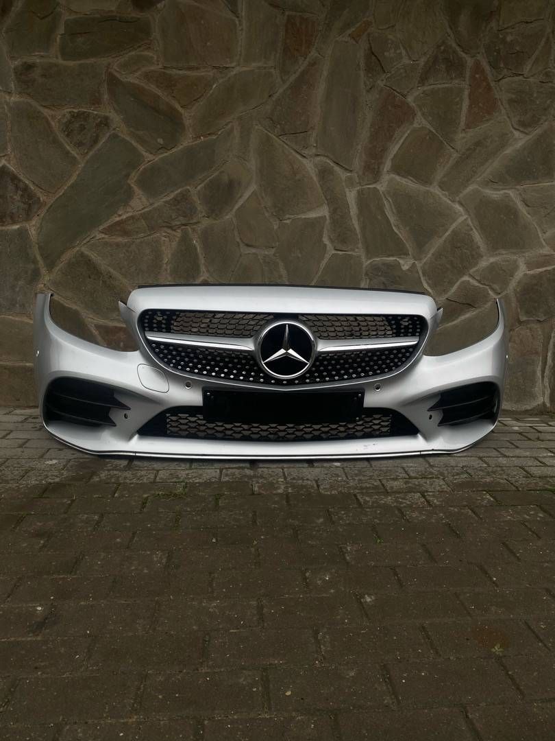 бампер передний Mercedes-Benz C-Класс W205 [рестайлинг] 2020, 2.0 л., M264.920, бензин, кабриолет, задний привод, A20588573
