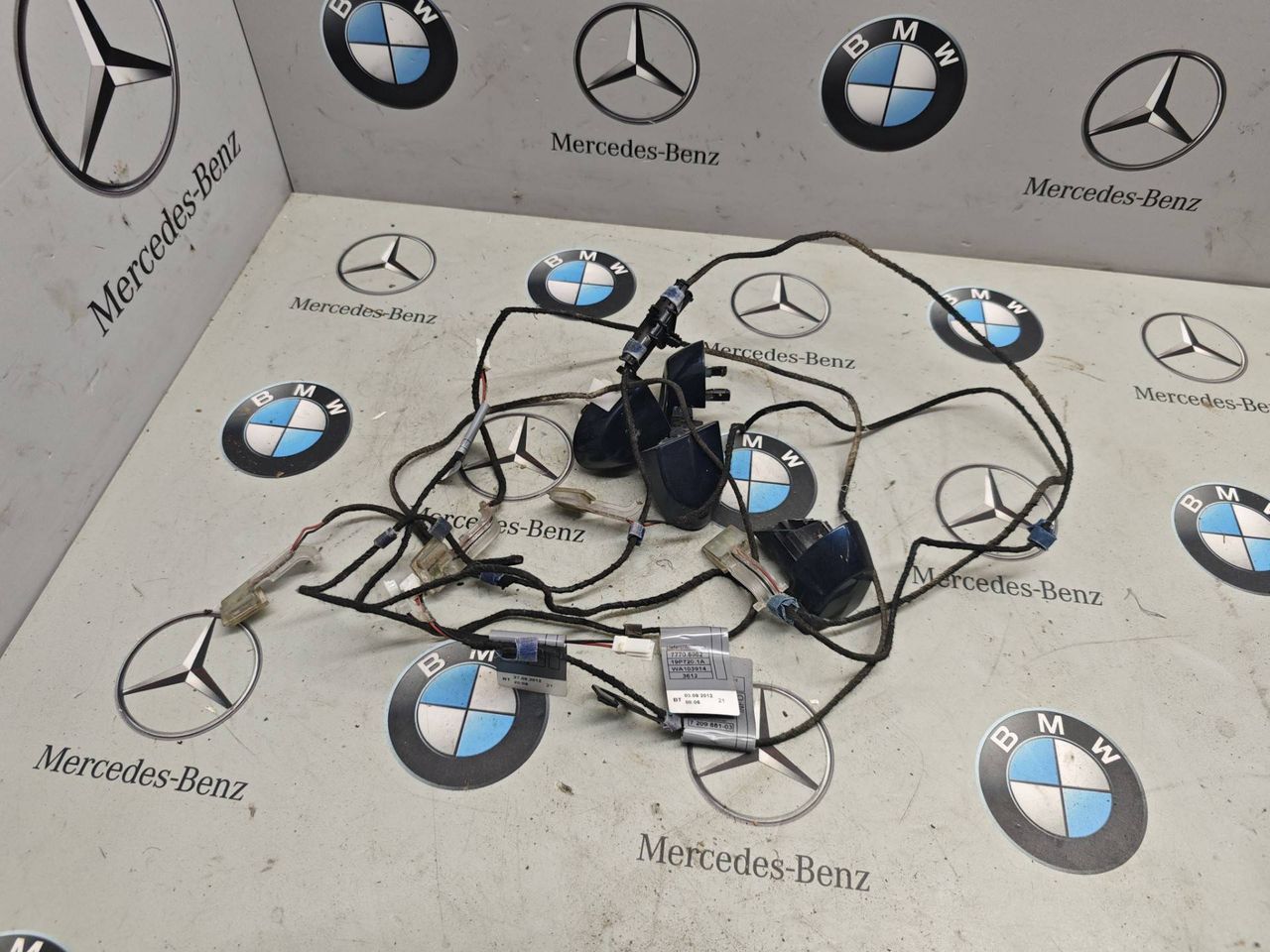 комплект подсветки ручек BMW X6 E71 [рестайлинг] 2013, 4.4 л., N63 B44 A, бензин, 7209883, 7209881, 7209882, 7209884