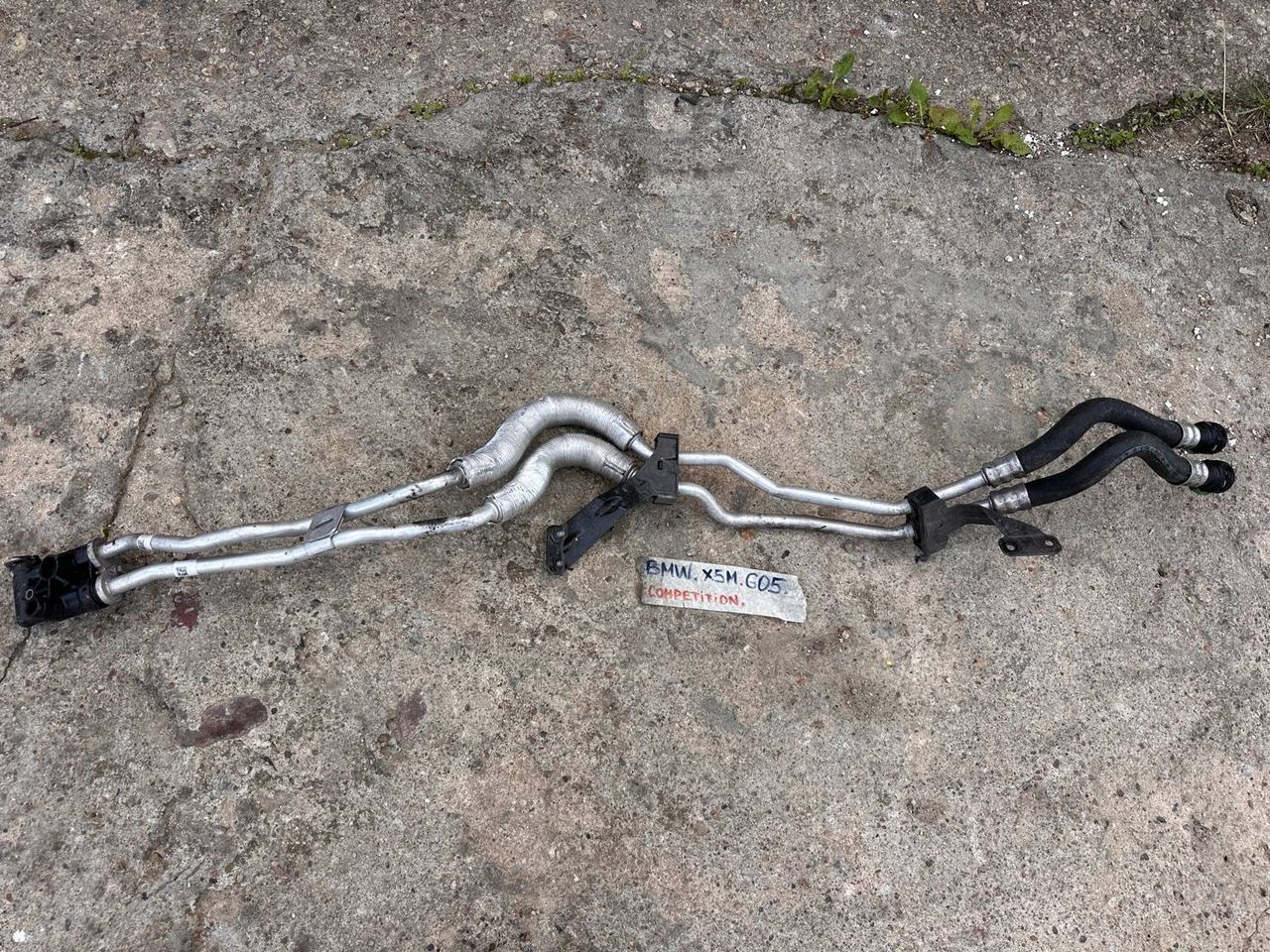 шланг (трубка) АКПП BMW X5 M F95 2021, 4.4 л., бензин, полный привод, 9500611, 9500612