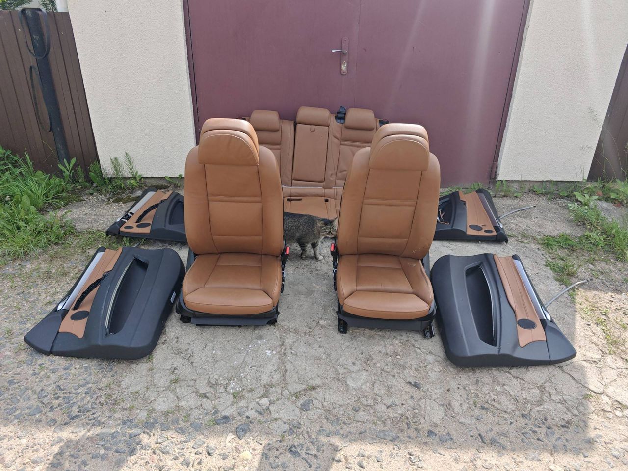 салон (комплект сидений) BMW X6 E71 [рестайлинг] 2013, 4.4 л., N63 B44 A, бензин