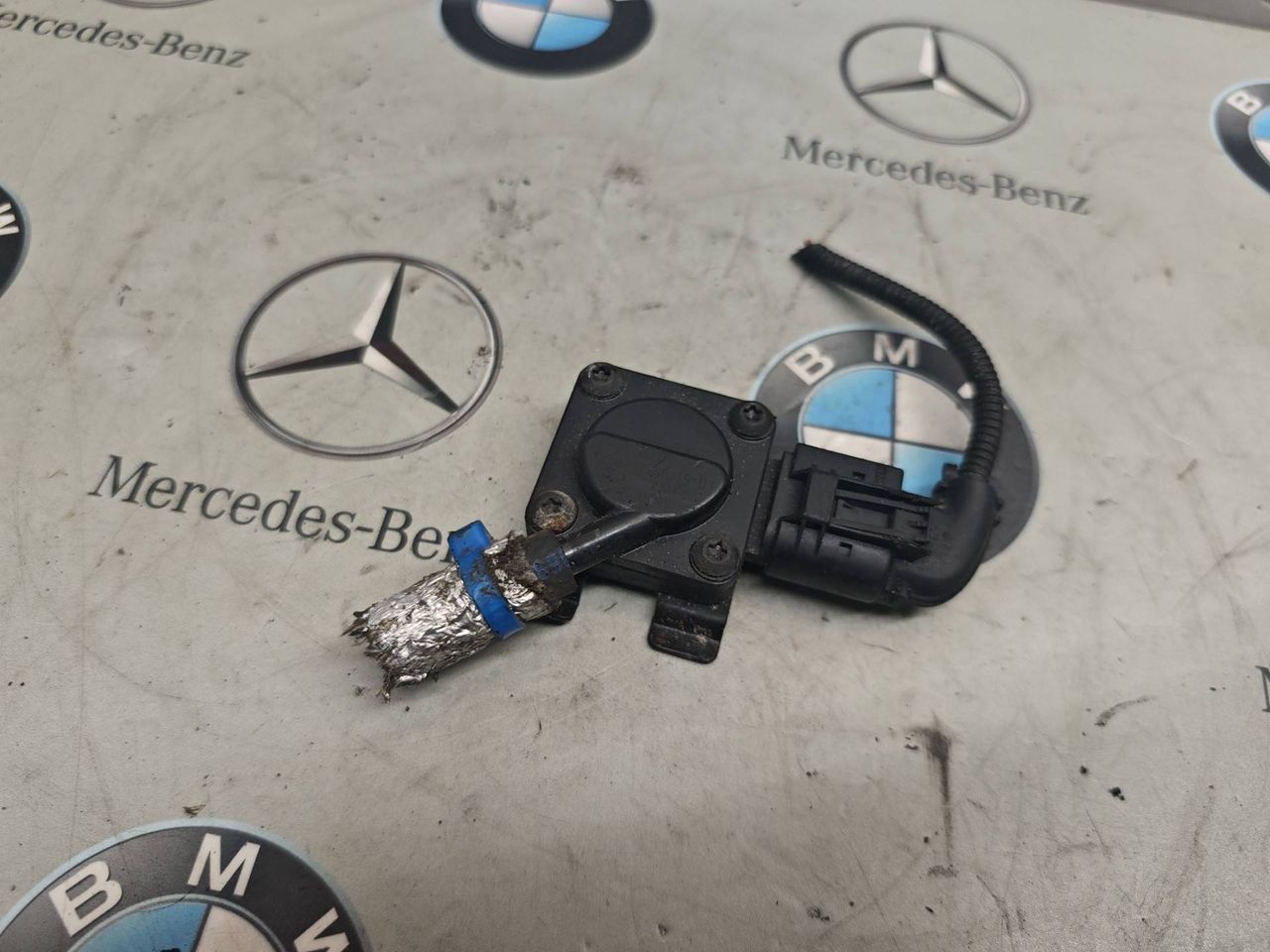 датчик давления (температуры) выхлопных газов BMW X5 E70 2007, 3.0 л., M57 D30 (306D3), дизель, 7789219