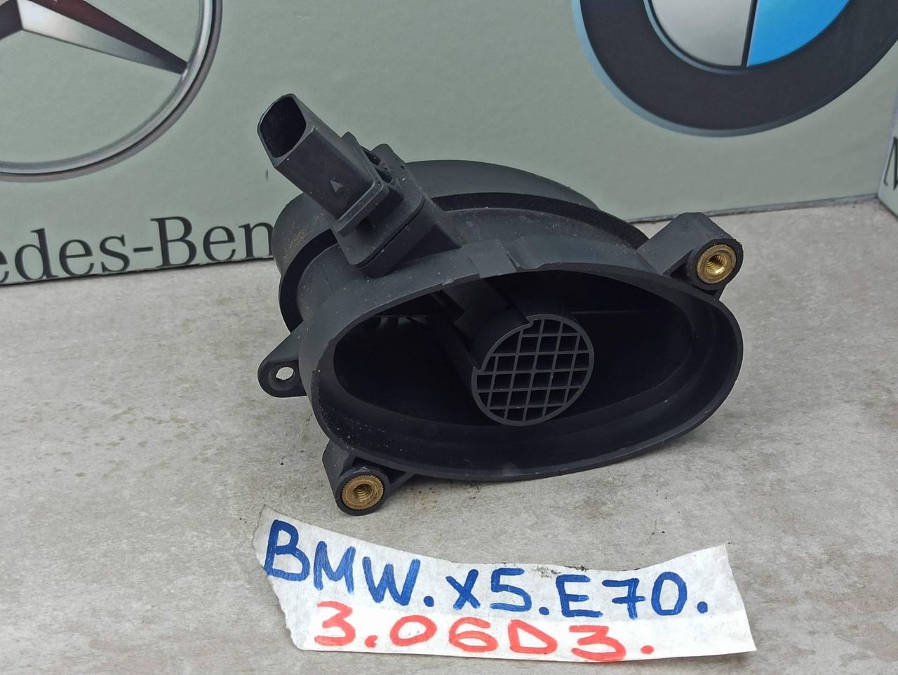 расходомер воздуха BMW X5 E70 2009, 3.0 л., дизель, 7788744