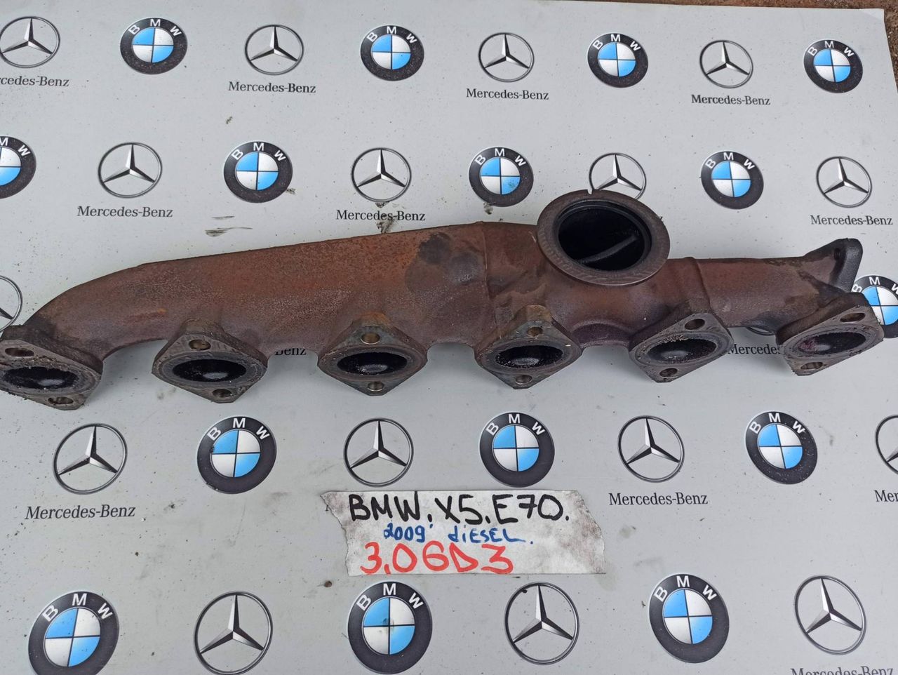 коллектор выпускной BMW X5 E70 2009, 3.0 л., дизель, 7811449