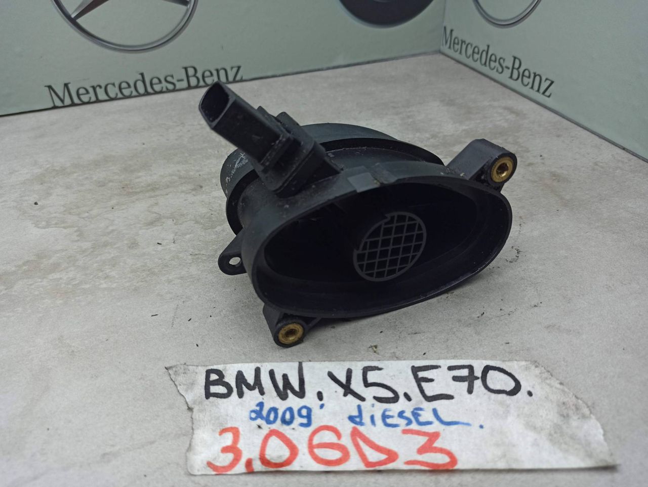 расходомер воздуха BMW X5 E70 2009, 3.0 л., дизель, 7788744