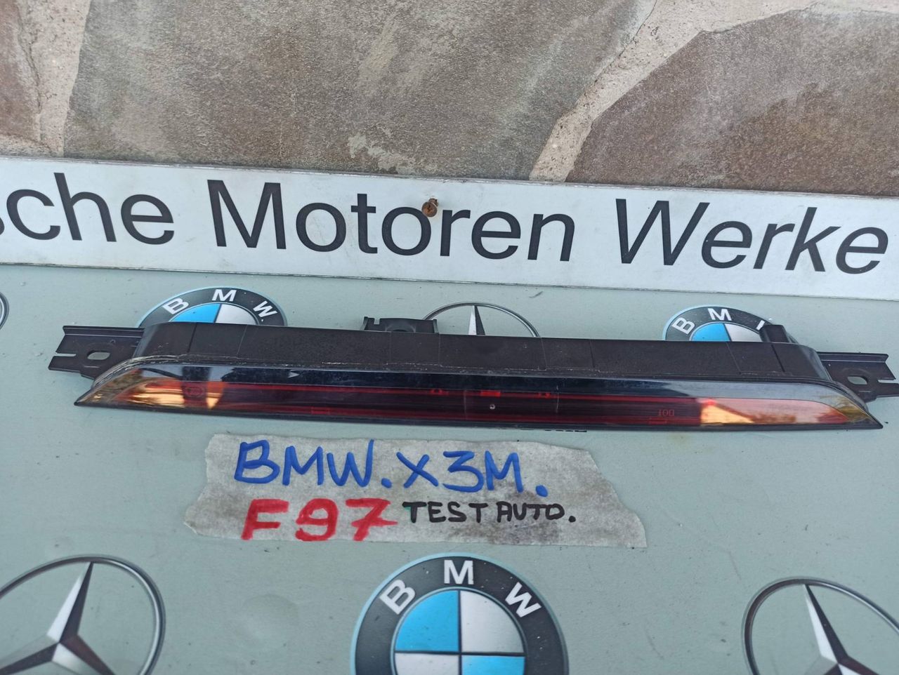 дополнительный стоп-сигнал BMW X3 M F97 [рестайлинг] 2024, 3.0 л., бензин, 7465111, 7426511