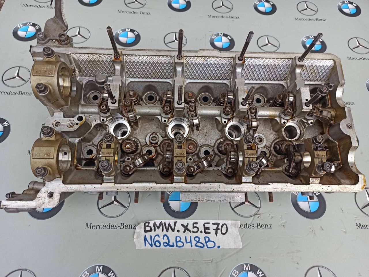головка блока цилиндров BMW X5 E70 2009, 4.8 л., бензин, 7563834