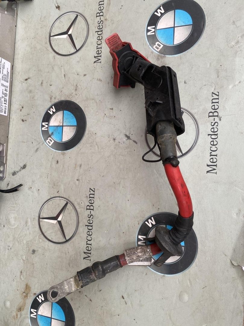 минусовой провод аккумулятора BMW X3 F25 2011, 3.0 л., N52 B30, бензин, 9243645