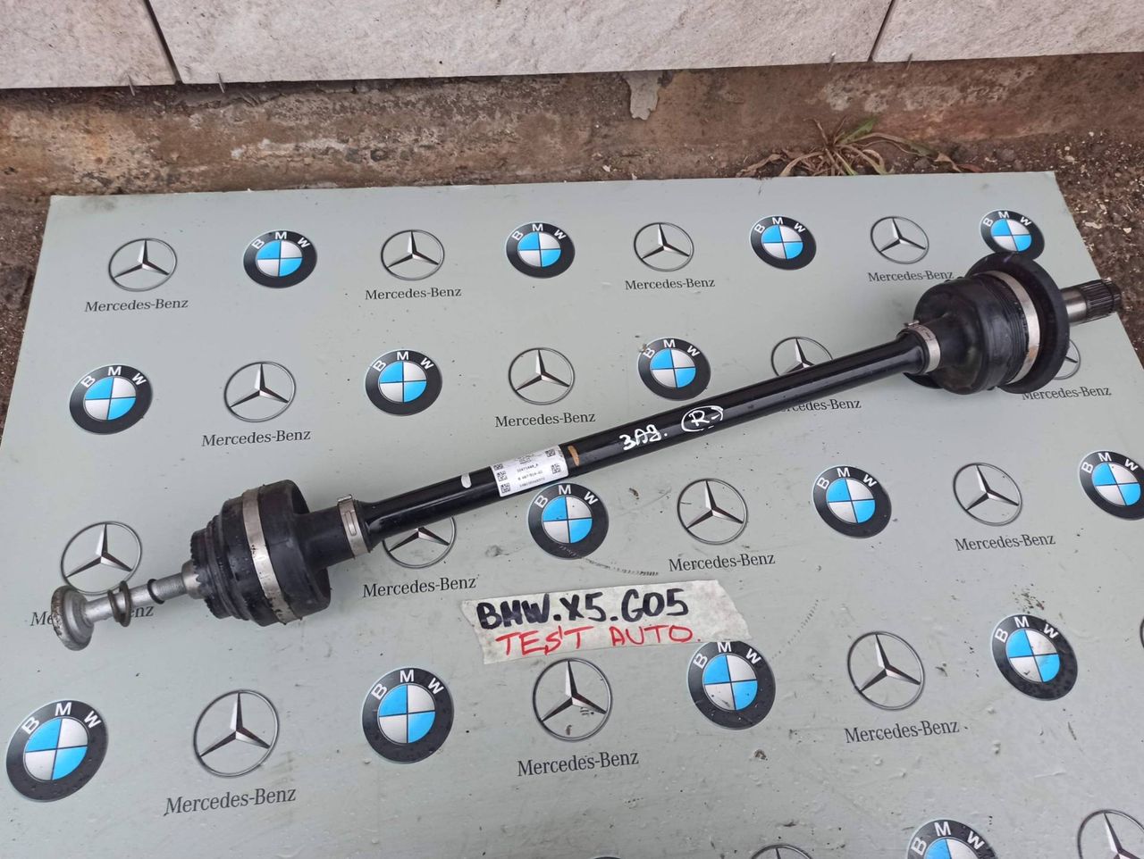 полуось задняя (приводной вал, ШРУС) BMW X5 G05 [рестайлинг] 2024, бензин, 8487514