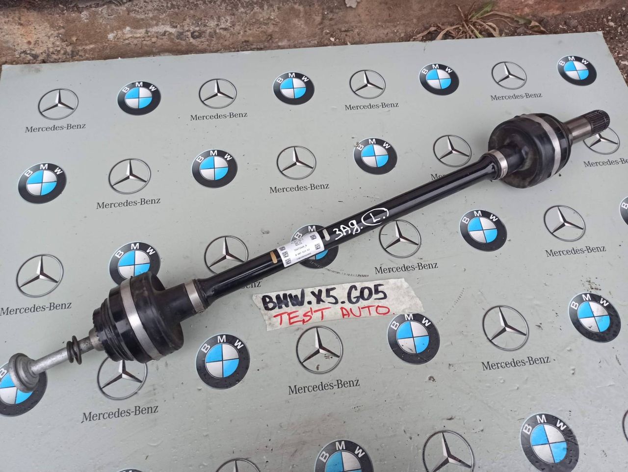полуось задняя (приводной вал, ШРУС) BMW X5 G05 [рестайлинг] 2024, бензин, 8487513