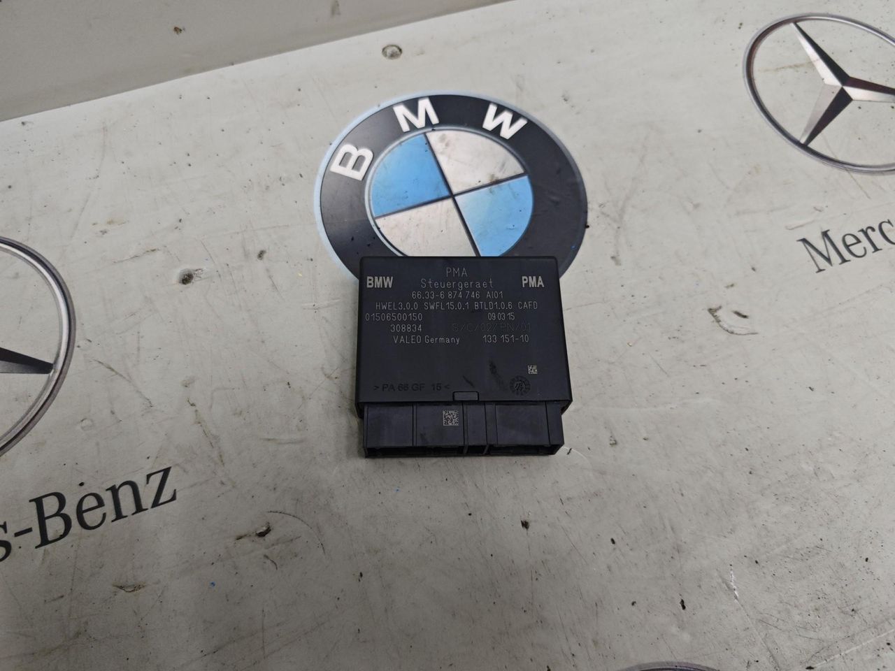 блок управления парктрониками BMW 2 серия Active Tourer F45 2015, 2.0 л., бензин, 6874746