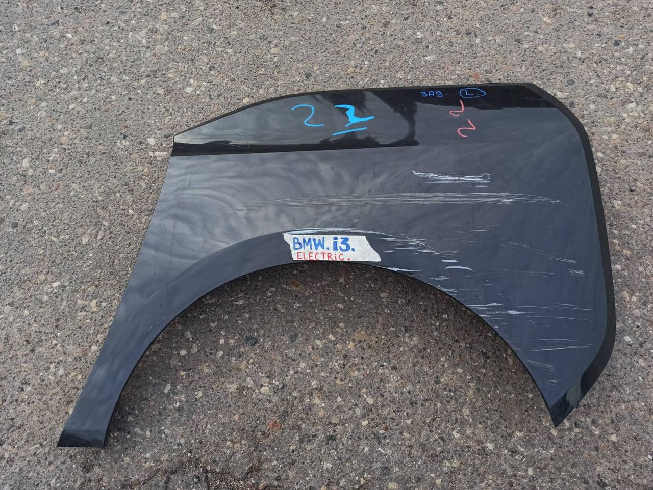 крыло заднее левое BMW i3 L01 2014, 7296745