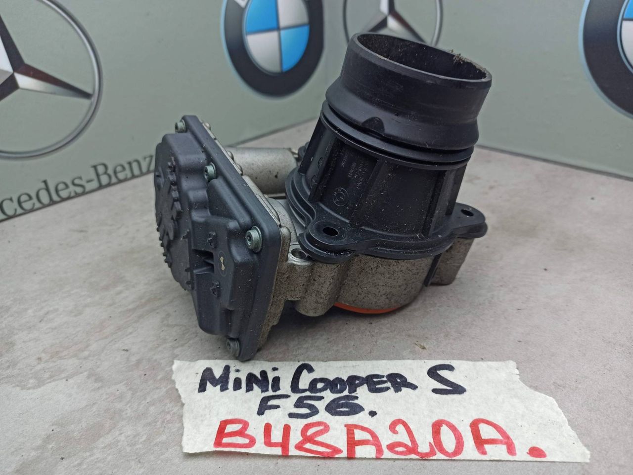 заслонка дроссельная Mini Cooper S 3 поколение F56 2015, 2.0 л., B48 A20 A, бензин, 7619008