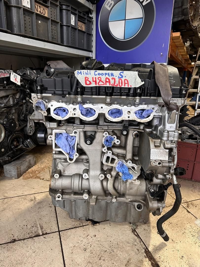 двигатель Mini Cooper S 3 поколение F56 2015, 2.0 л., B48 A20 A, бензин, B48A20A