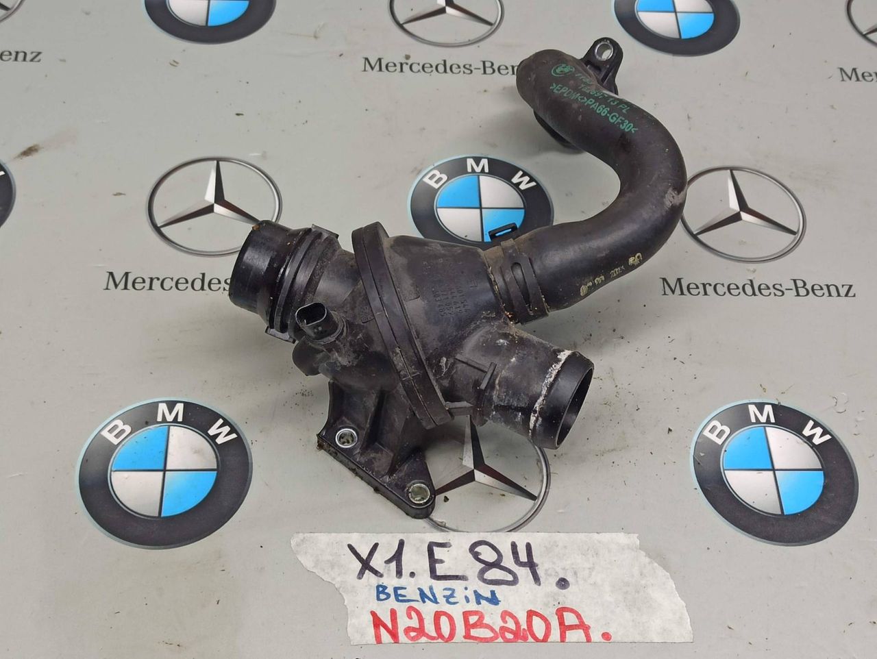 корпус термостата BMW X1 E84 [рестайлинг] 2015, 2.0 л., бензин, 6371059, 6601544, 6644619, 5603485