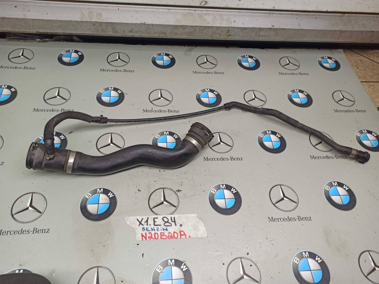 патрубок радиатора BMW X1 E84 [рестайлинг] 2015, 2.0 л., бензин, 7612444