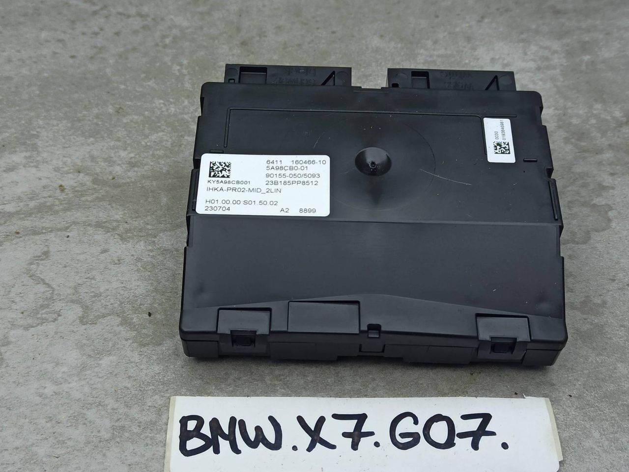 блок управления печки / климат-контроля BMW X7 G07 [рестайлинг] 2023, 3.0 л., B58B30, бензин, 475, полный привод, 5A98CB0