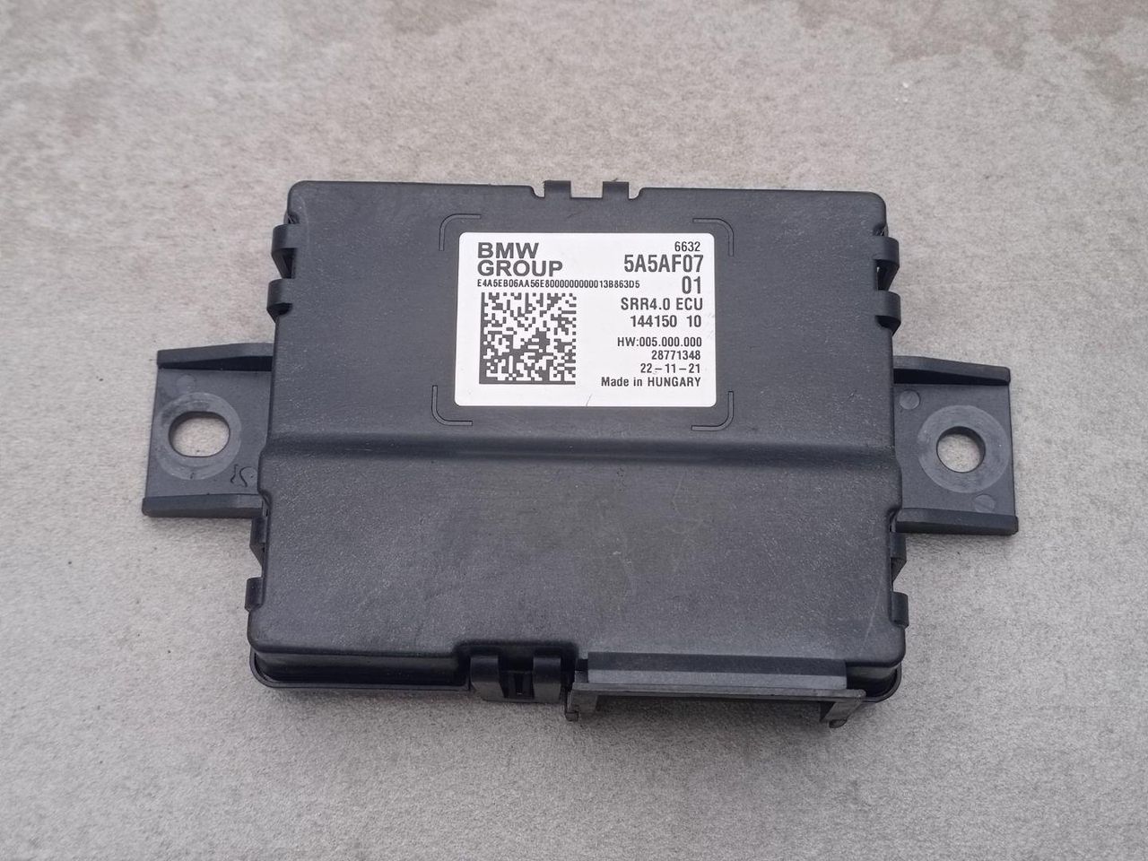 блок управления (другие) BMW iX I20 2024, 5A5AF07