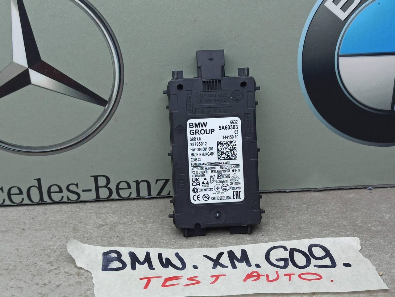датчик мертвых (слепых) зон BMW XM G09 2023, 4.4 л., бензин, электро, c5y, 5A60303