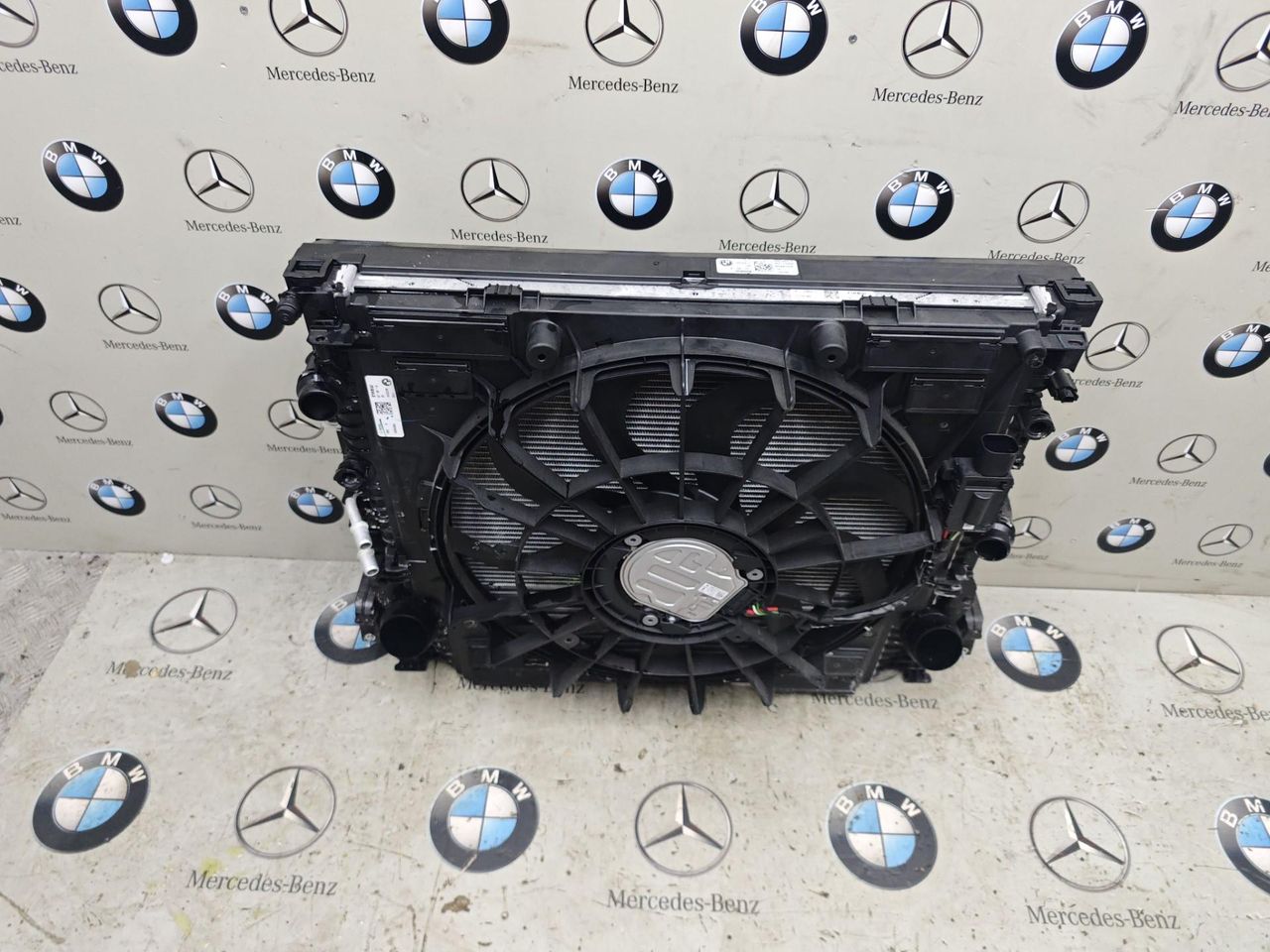кассета радиаторов BMW X4 G02 [рестайлинг] 2023, 2.0 л., B48B20C, бензин, 475, полный привод, 8686170, 9895644, 9487319, 8472314, 9473848