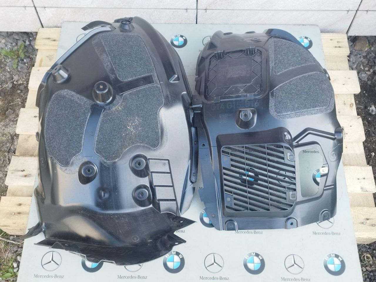 защита арок (подкрылок) BMW 8 серия G14/G15 [рестайлинг] 2022, 3.0 л., B58B30C, бензин, АКПП, c36, купе, полный привод, 7374736, 7423772