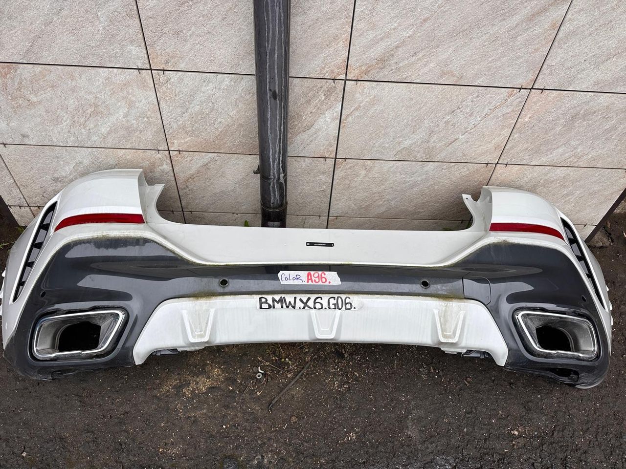 бампер задний BMW X6 G06 [рестайлинг] 2023, 3.0 л., бензин, a96, полный привод, 8099211