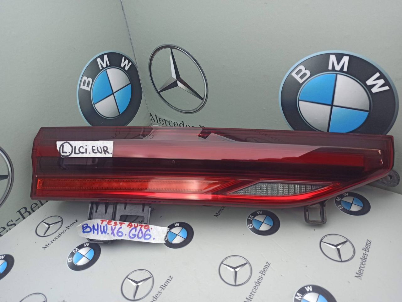 фонарь крышки багажника левый BMW X6 G06 [рестайлинг] 2023, 3.0 л., бензин, a96, полный привод, 7421117