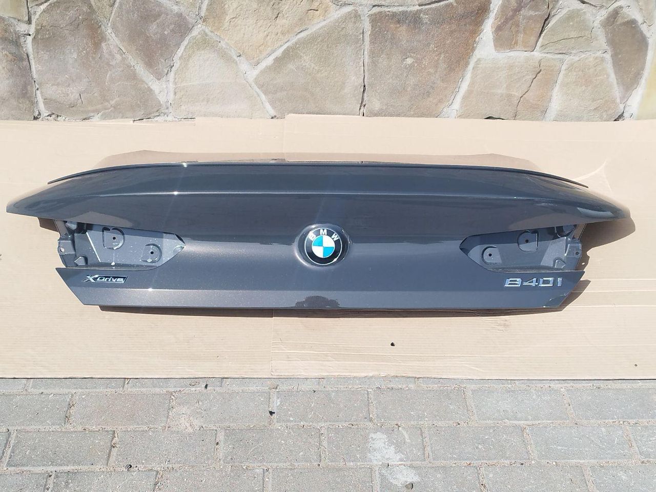 крышка багажника (дверь 3-5) BMW 8 серия G14/G15 [рестайлинг] 2022, 3.0 л., B58B30C, бензин, АКПП, c36, купе, полный привод
