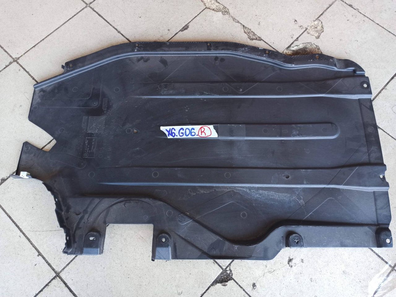 защита днища BMW X6 G06 [рестайлинг] 2023, 3.0 л., бензин, a96, полный привод, 9477804