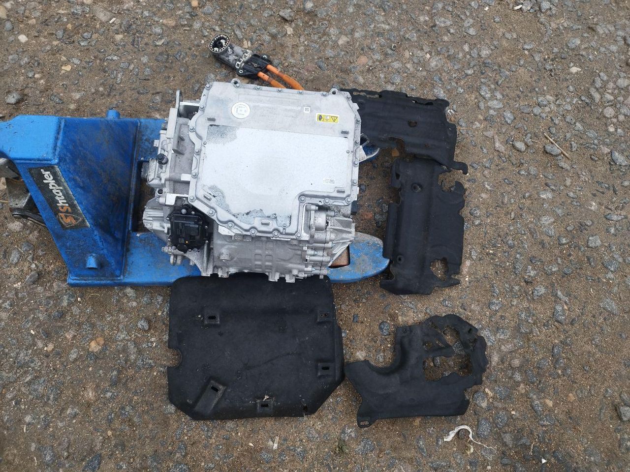 Электродвигатель BMW iX I20 2024, 9845182, 9452668, 5A46C64