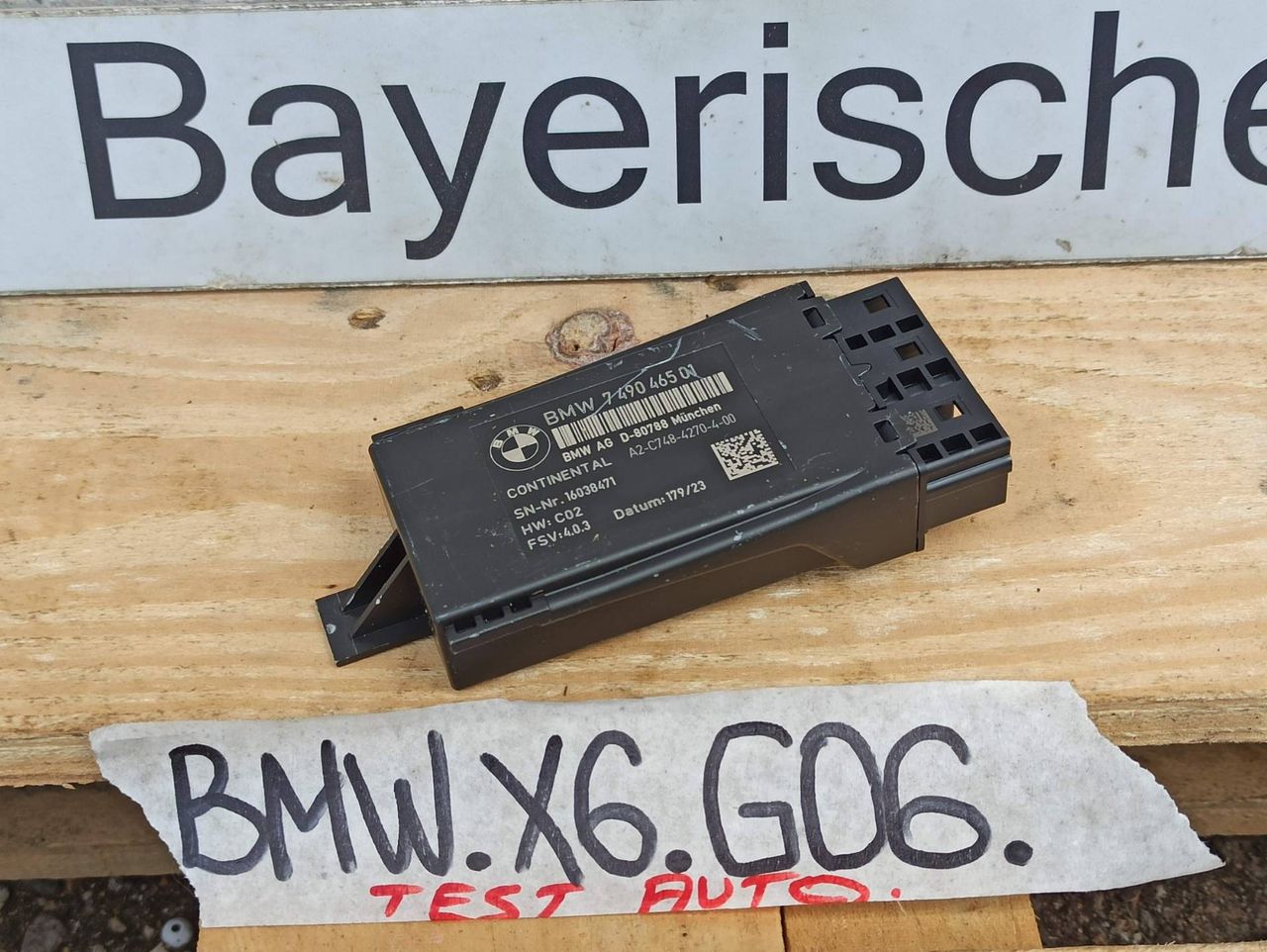 кнопка обогрева сидений BMW X6 G06 [рестайлинг] 2023, 3.0 л., бензин, a96, полный привод, 7490465