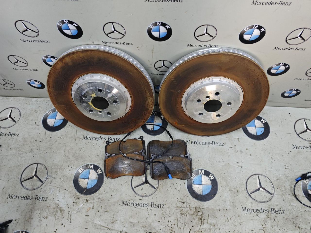 диски тормозные (комплект) BMW XM G09 2023, 4.4 л., бензин, c5y, полный привод, 8840336, 8840335, 6898724, 8074297