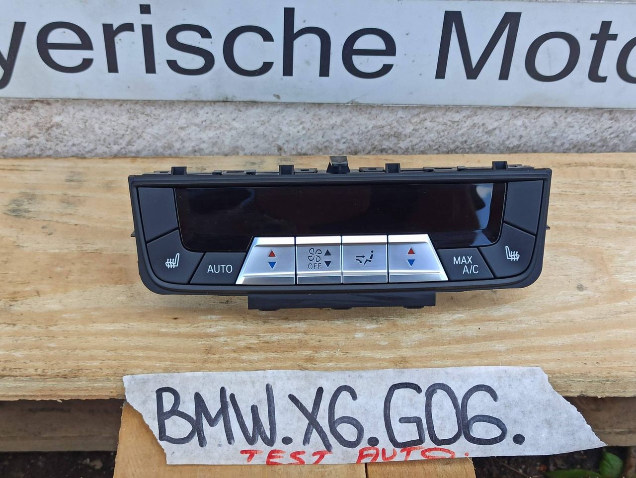 блок управления печки / климат-контроля BMW X6 G06 [рестайлинг] 2023, 3.0 л., бензин, a96, полный привод, 6594625, 9462515