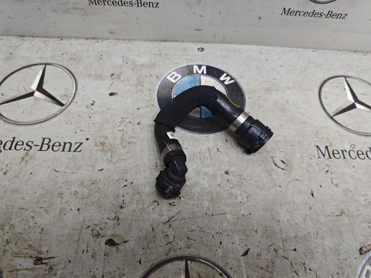 патрубок радиатора BMW X5 G05 [рестайлинг] 2023, 3.0 л., бензин, c4p, полный привод, 9398793
