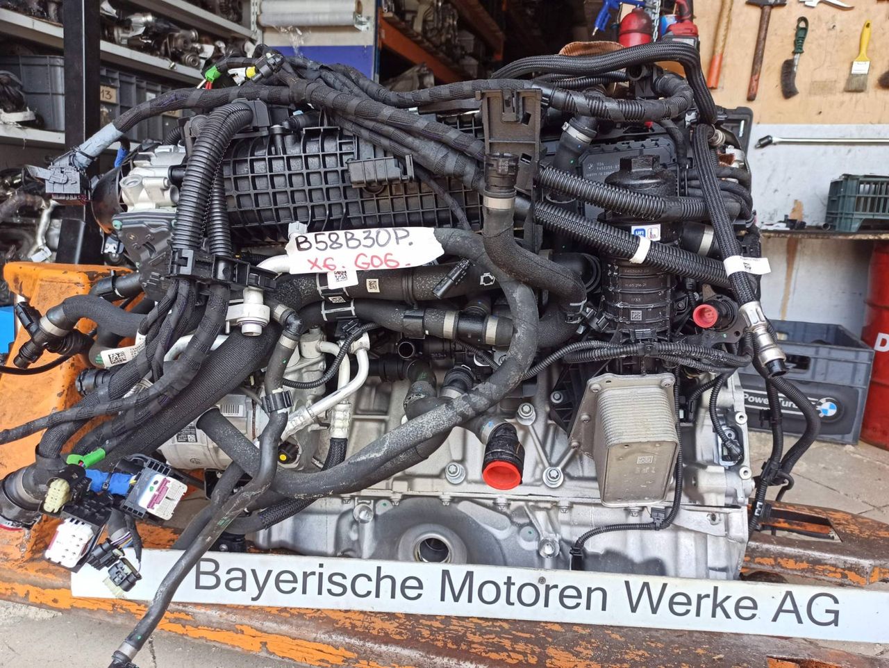 двигатель BMW X6 G06 [рестайлинг] 2023, 3.0 л., бензин, a96, полный привод, 23797224