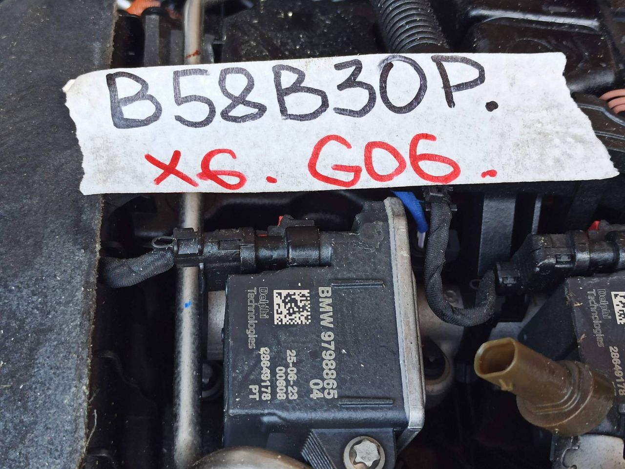 катушка зажигания BMW X6 G06 [рестайлинг] 2023, 3.0 л., бензин, a96, полный привод, 9798865