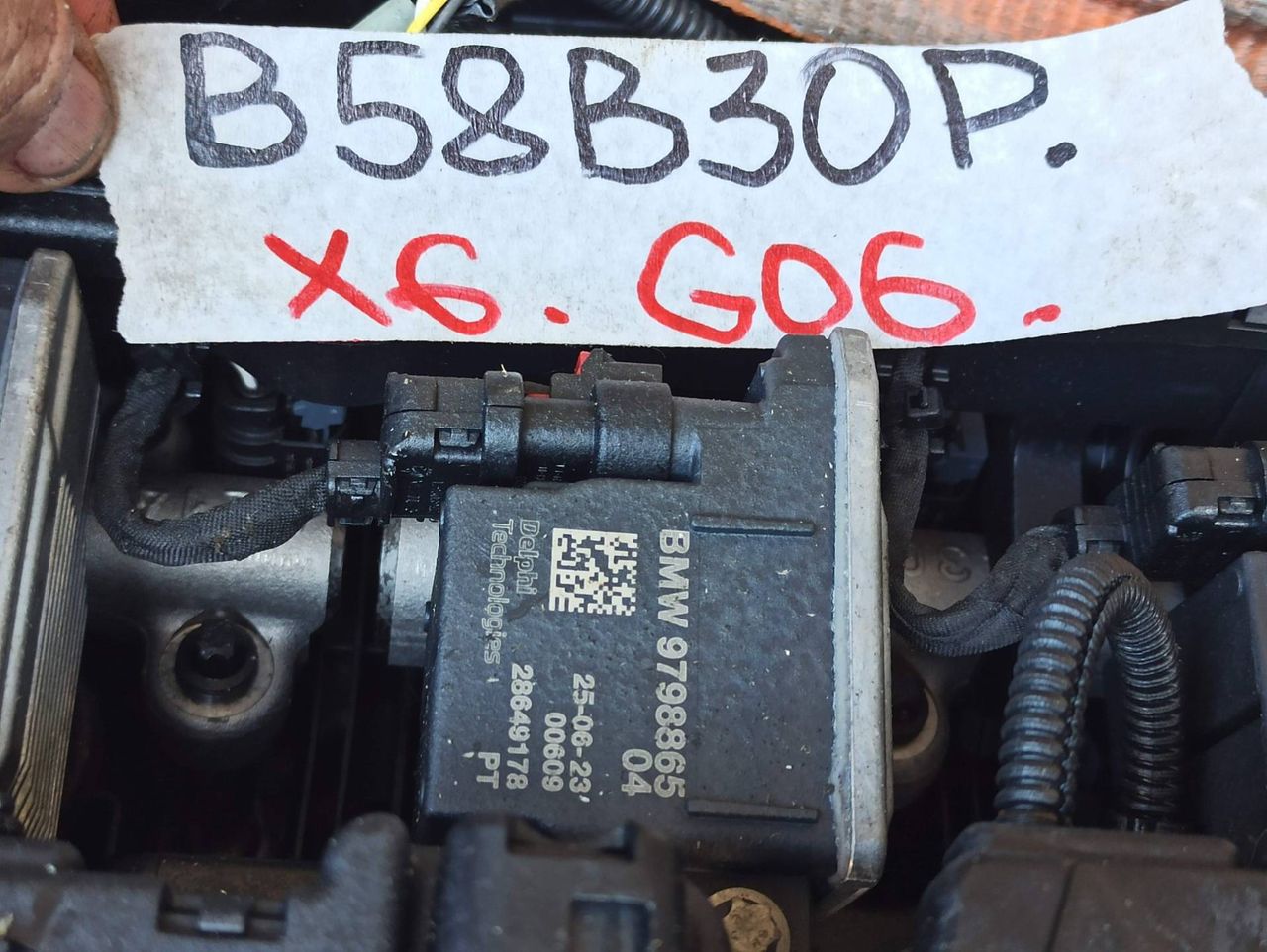 катушка зажигания BMW X6 G06 [рестайлинг] 2023, 3.0 л., бензин, a96, полный привод, 9798865