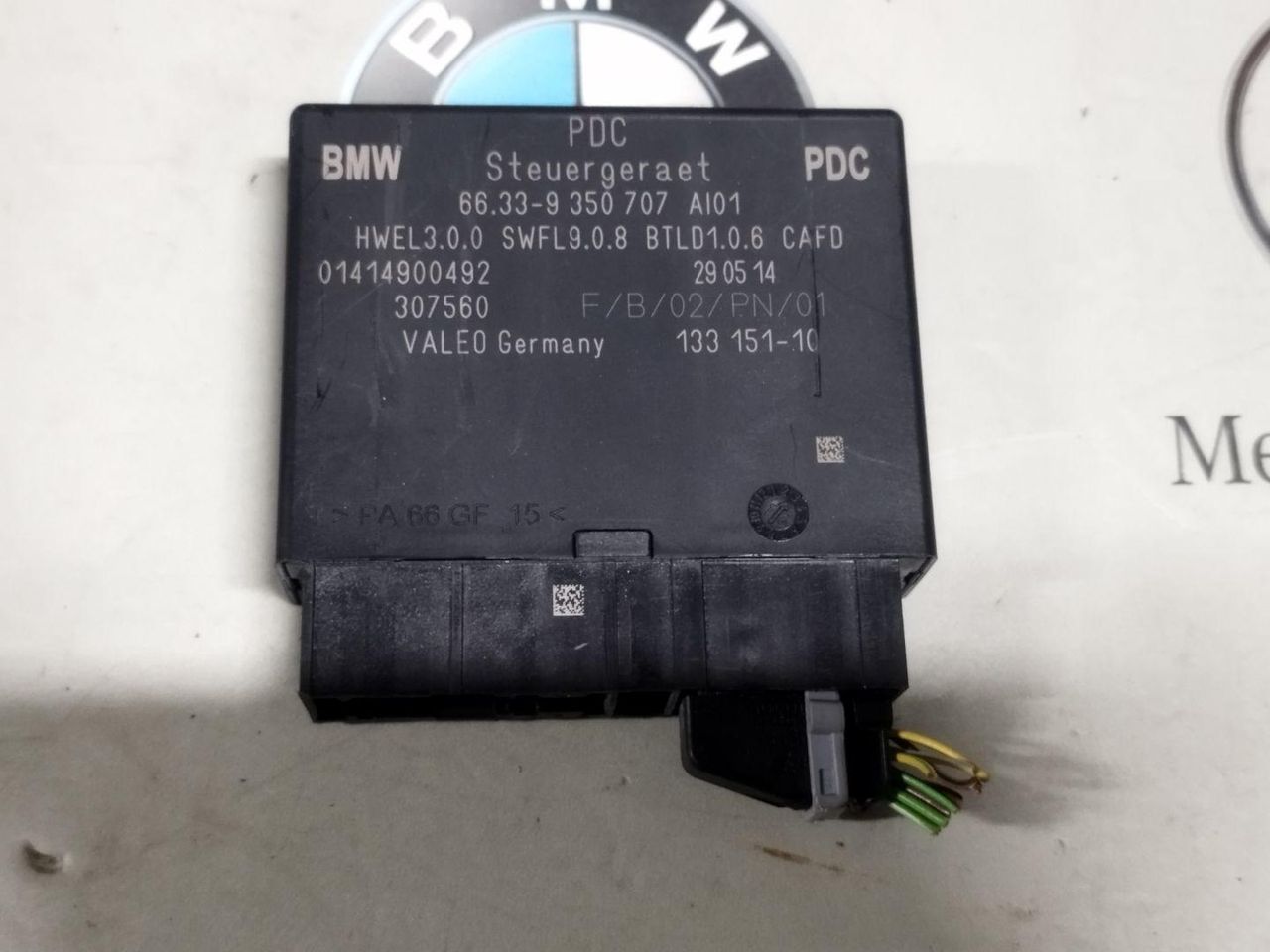 блок управления парктрониками BMW X5 F15 2015, 3.0 л., дизель, 9350707