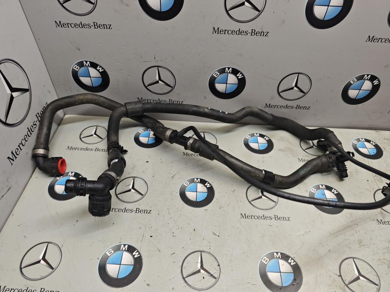 патрубок радиатора BMW X5 G05 [рестайлинг] 2023, 3.0 л., бензин, c4p, полный привод, 5A2EC97