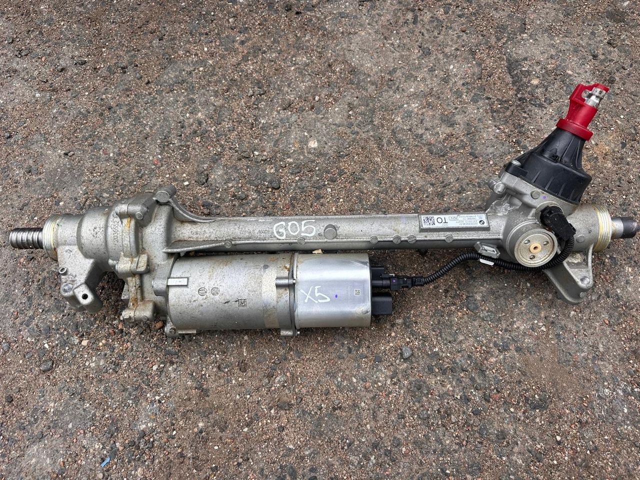 рулевая рейка BMW X5 G05 [рестайлинг] 2023, 4.4 л., S68B44A, бензин, c4p, 5B35836