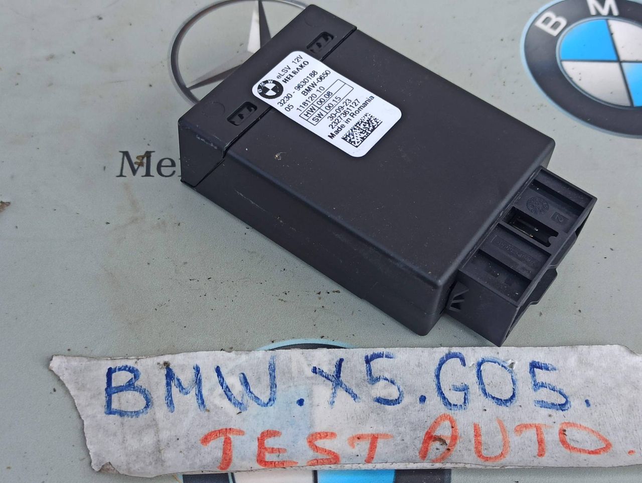Блок управления рулевой колонки BMW X5 G05 [рестайлинг] 2023, 4.4 л., S68B44A, бензин, c4p, 9630188