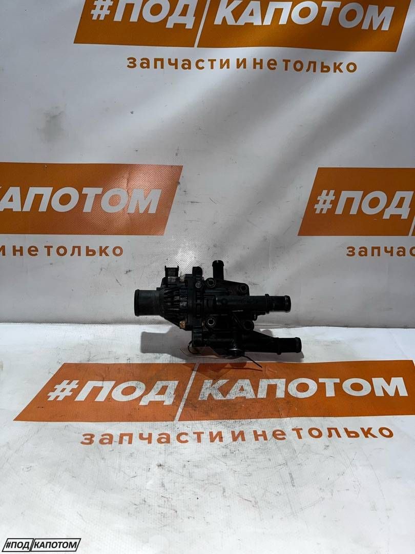 корпус термостата Chevrolet Cruze HR (2001 - 2008), 1.8 л., F18D4, бензин, PA66-GF30 - фото №1