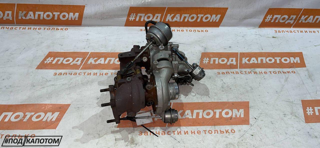 турбина Mazda CX-5 1 поколение 2013, 2.2 л., SH-VPTS, дизель, АКПП, 42a, внедорожник 5 дв., полный привод, SH0113700, LP8103570002, QI204226K - фото №1