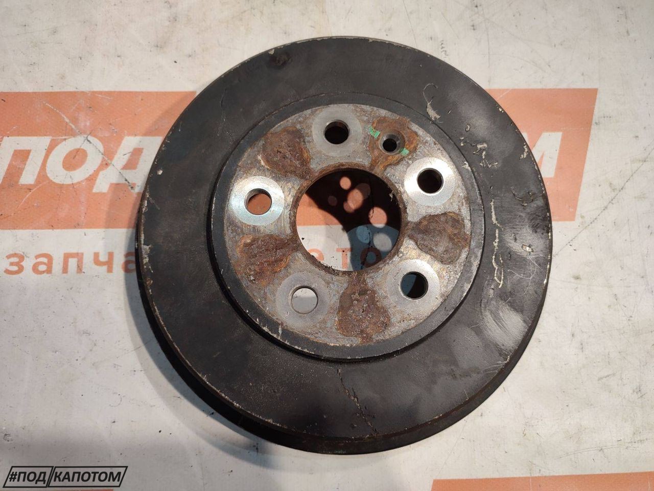 барабан тормозной Chevrolet Aveo T300 2011, 1.6 л., F16D4, бензин, АКПП, хетчбэк 5 дв., передний привод - фото №1
