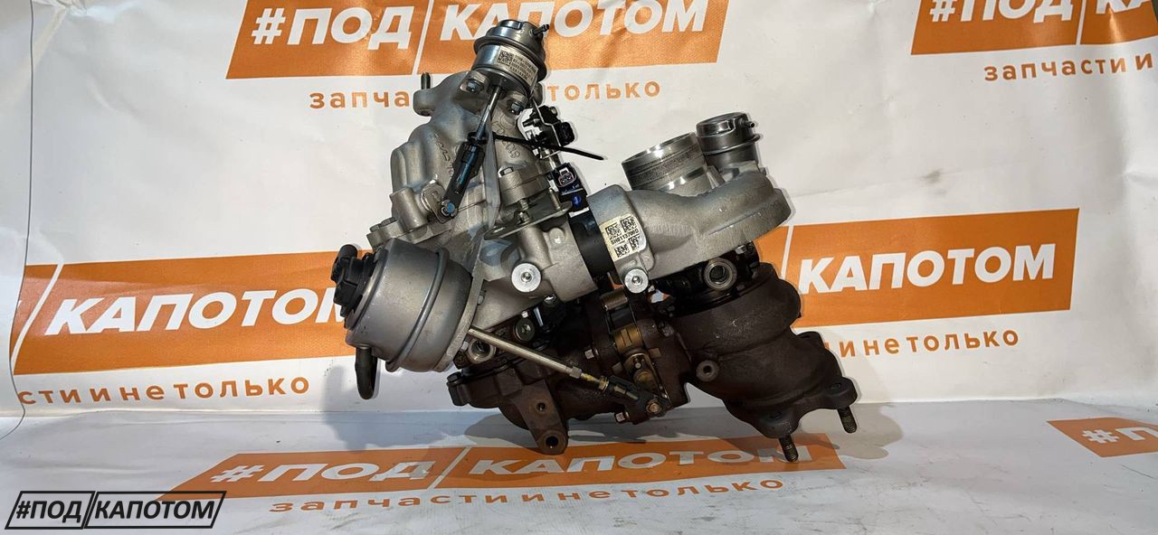 турбина Mazda CX-5 1 поколение 2013, 2.2 л., SH-VPTS, дизель, АКПП, 41g, внедорожник 5 дв., передний привод, SH0113700D, LP8103570003, 810358-0004 - фото №1