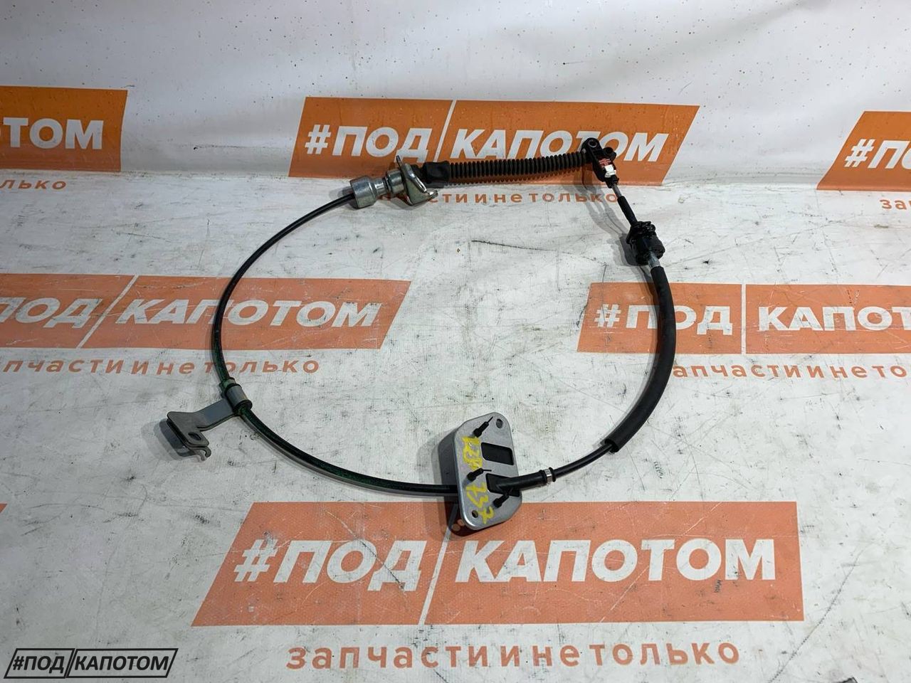 трос кулисы КПП Mazda CX-5 KF 2017, 2.5 л., PY-VPS, бензин, АКПП, 41w jet black mica, внедорожник 5 дв., полный привод, K12346500A - фото №1